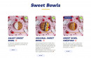 Menu Pokawa - Les sweet bowls