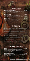 Carte et menu de Victoria's Grill à Etrembieres — Les entrées, salades, ...
