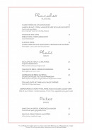 Menu Le Chapka - Les planches, plats et pâtes