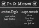 Menu Le Tavaillon - Un exemple de plat du jour