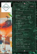 Menu Le Local - La carte des cocktails