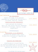 Menu Au Noeud de 8 - Les poissons