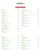 Carte et menu de La Fattoria à Veigy Foncenex — Les pizzas