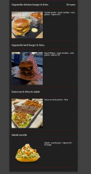 Carte et menu de L'Estrella Sous Salève à Collonges sur Saleve — Les burgers et frites suite