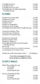 Menu Khantine - Les viande set pates, nouilles