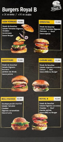 Carte et menu de Royal B à Saint Julien en Genevois — page 3