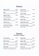 Carte et menu de Taj Mahal à Saint Julien en Genevois — Les entrées