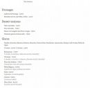 Menu Auberge De Bionnassay - Fromages, desserts et glaces 