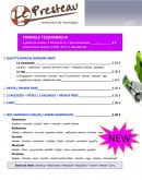 Menu Le Presteau - Galettes, frites, chips,...