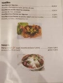 Carte et menu de Good Morning Vietnam à Thonon les Bains — Les nouilles et soupes