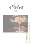 Menu Le chalet florimont - Carte du bar