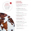 Menu Les Rhodos - Atelier savoyard 