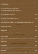 Carte et menu de Restaurant Le Vieil Atelier à Viuz en Sallaz — page 3