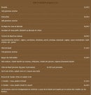 Carte et menu de Restaurant Le Vieil Atelier à Viuz en Sallaz — page 5