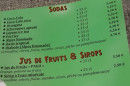 Menu Le Balcon de Merlet - Les sodas, jus de fruits, ...