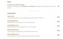 Menu L'Amnésie - Les cocktails pages 3