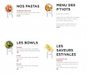 Menu Le Republic - Les pates, cowls et menu enfant,...