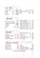 Menu Espace 55 - Les vins page 4