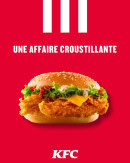 Menu KFC - Exemple de menu