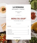 Menu La Romana - Les formules midi