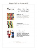 Menu Tacos Macon - Boissons