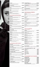 Menu Pizzeria des Moulins - Les pizzas, calzones et desserts