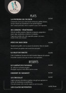 Menu Argentero - Les plats et desserts