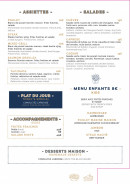 Menu Little boxes - Les assiettes, salades, ...