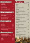 Menu La Croix St Maurice - Les salades, suggestions,...