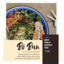 Carte et menu de Viet Street Food à Balmont — Le bo bun