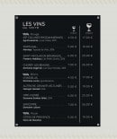 Menu E-Motion - Les vins 
