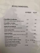 Menu L'Osterlaz - Pour commencer