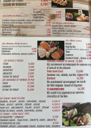 Menu Arigatou - Sushi, yakimeshi et makis,...