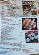 Menu Sushi Kimchi - Les bateaux, plateaux, ...