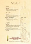 Carte et menu de Casa Nostra à Annecy le Vieux — les vins d'italie suite
