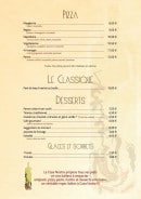 Carte et menu de Casa Nostra à Annecy le Vieux — les pizzas