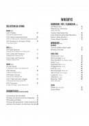 Menu Le Roch - Whiskys 