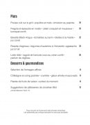 Menu Le Roch - Plats, desserts et gourmandises