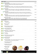 Menu Saveurs Veget' Halles - Les salades et desserts