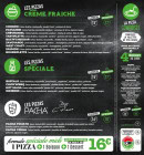 Menu C kebab - Les pizzas base crèmes fraiches, pizzas spéciales et pizzas pacha