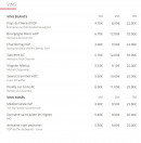 Menu Café Père&fils - Vins blancs et rosés