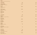 Menu Les Bargettes - Les vins