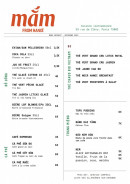 Menu Mắm From Hanoï - Les cafés, boissons et desserts