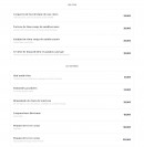 Menu Mer & Coquillage - Les crus et entrées