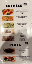 Menu Nouille Vivante - Les entrées et plats