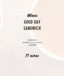 Menu Soup And Juice - Menu sandwiches