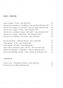 Menu Le Mary Celeste - Les vins page 3