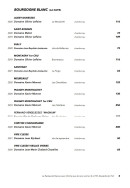 Menu Nessia - Les vins blancs page 5