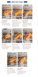 Menu Franks - Hot dog