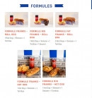 Menu Franks - Formules